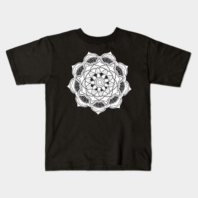 Mandala Kids T-Shirt by LunaElizabeth